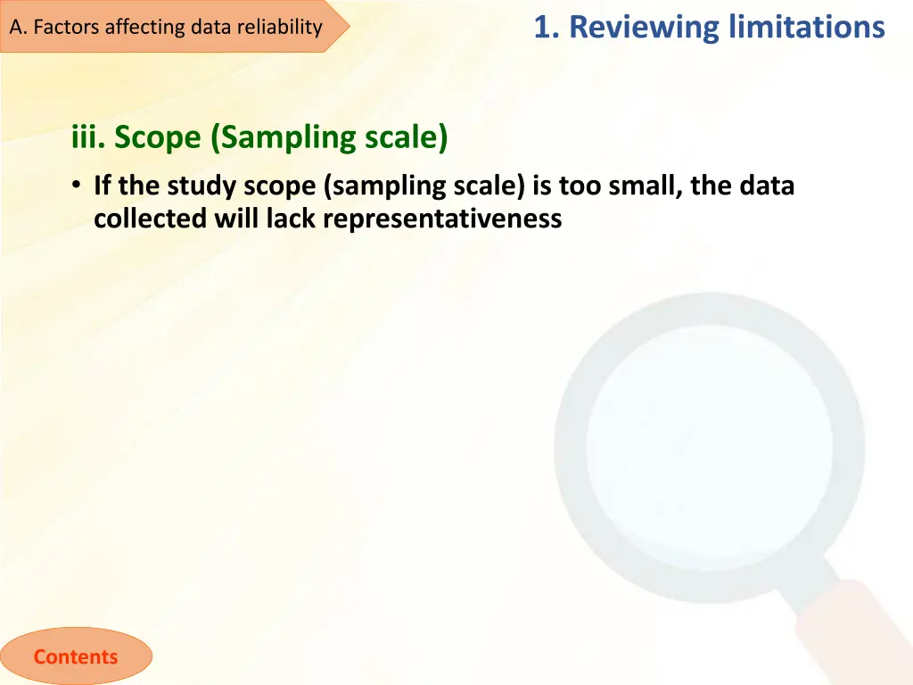 1 reviewing limitations 2