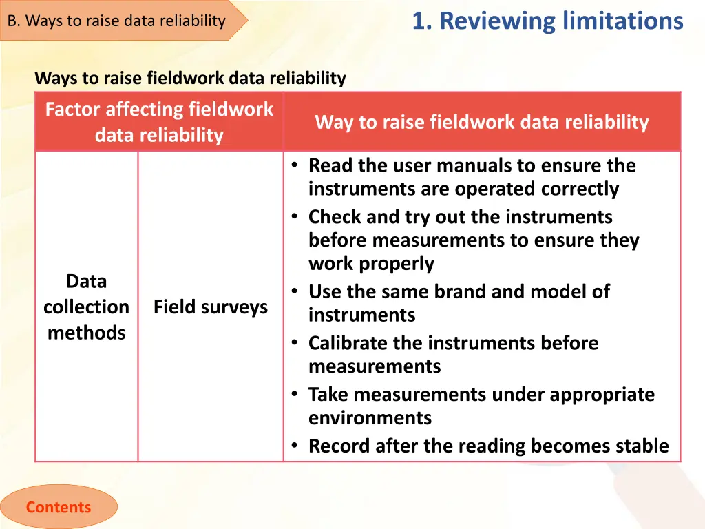 1 reviewing limitations 6