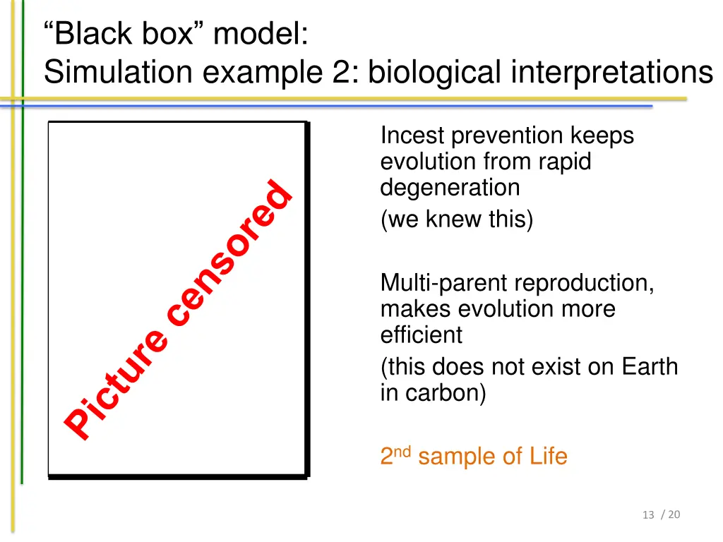 black box model simulation example 2 biological