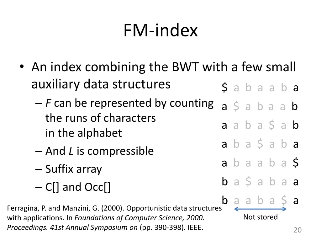 fm index