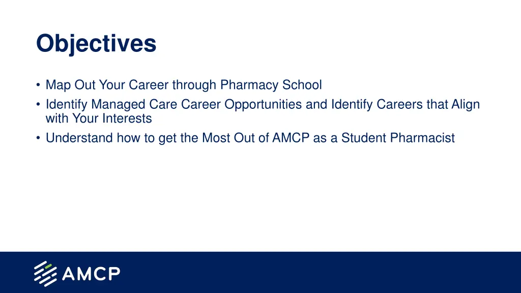 objectives