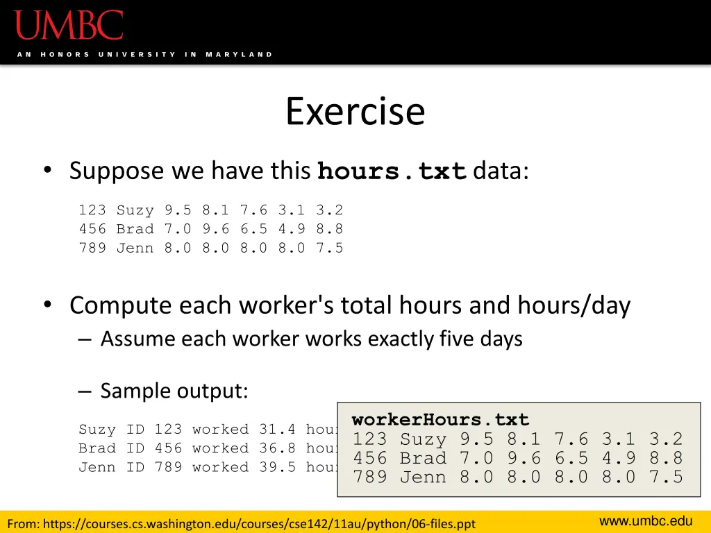 exercise