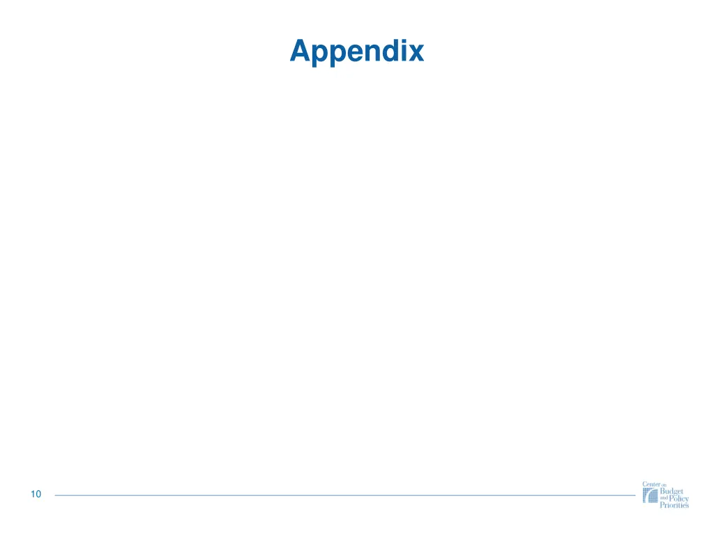 appendix