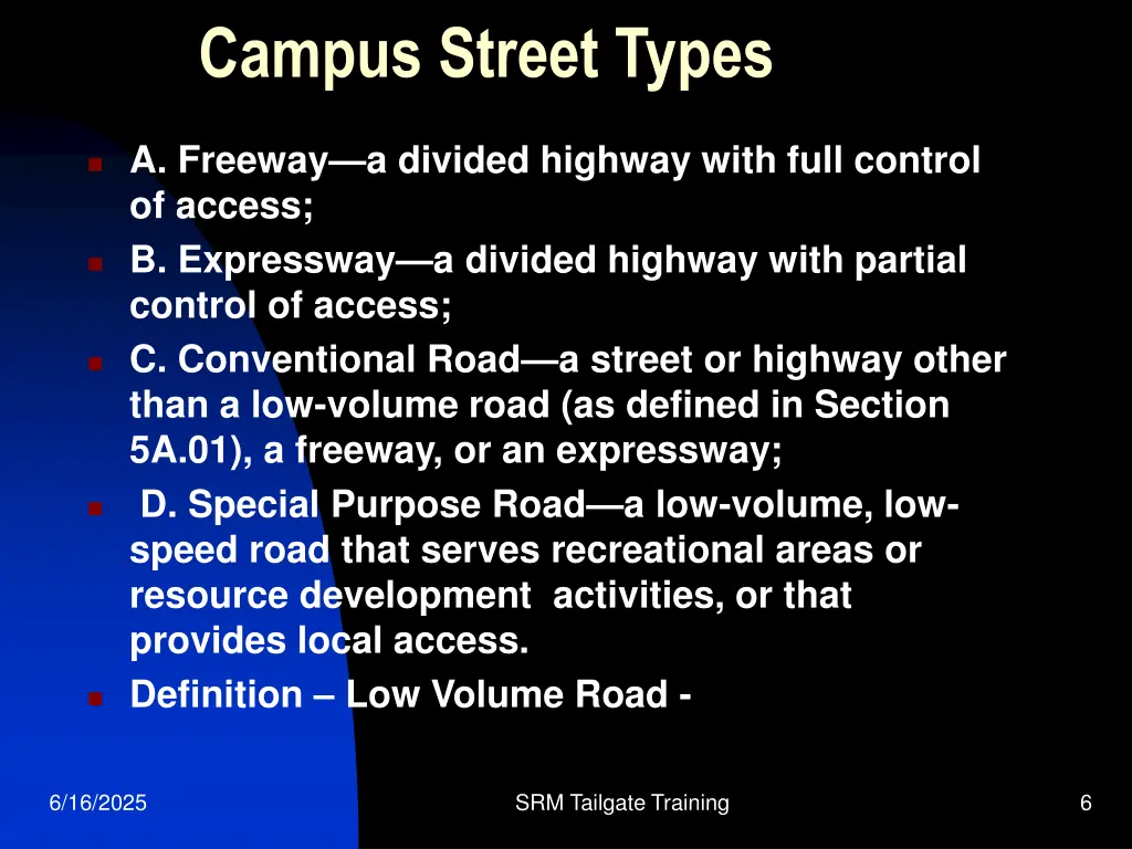 campus street types 1