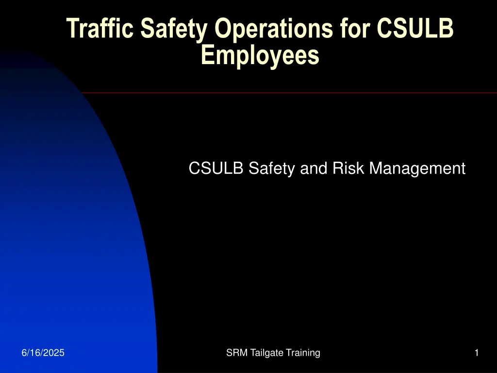 traffic safety operations for csulb employees