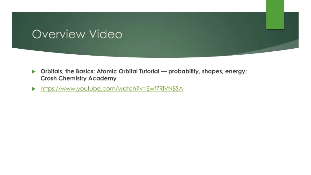 overview video