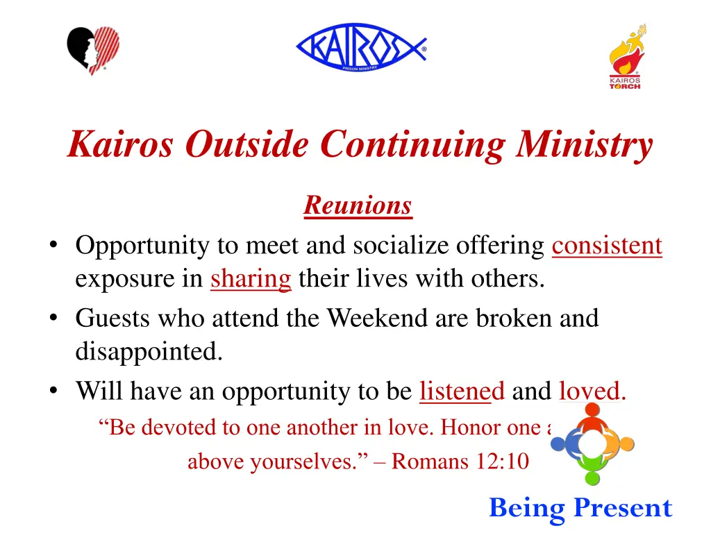 kairos outside continuing ministry