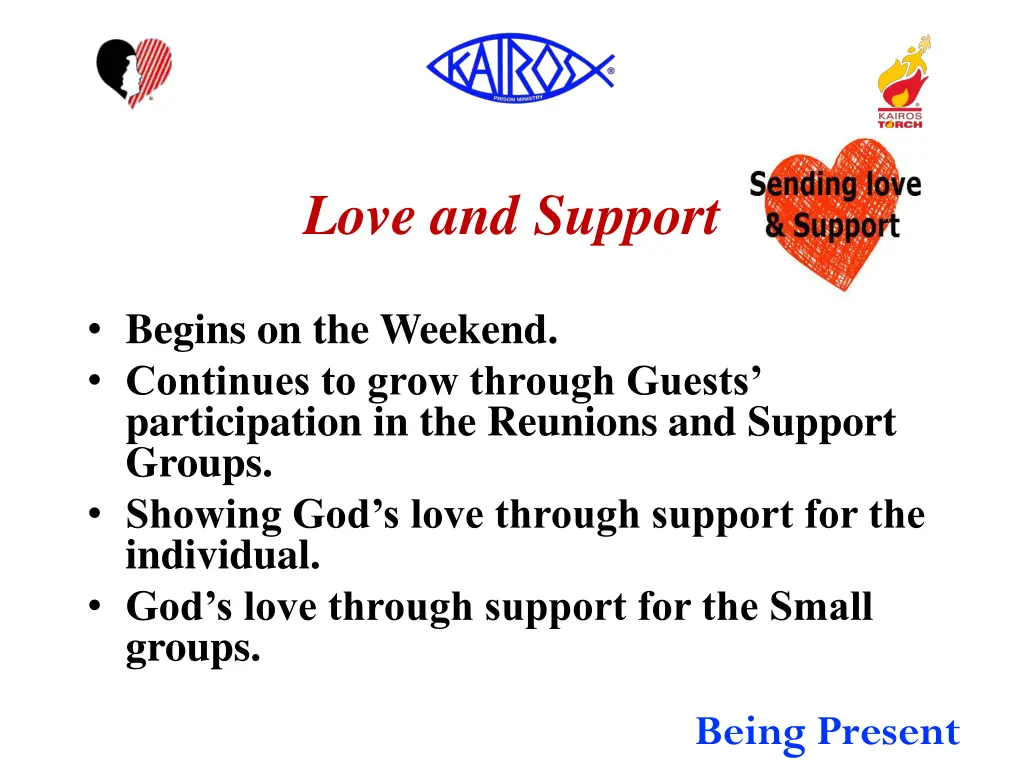 love and support