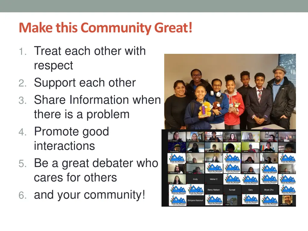 make this community great