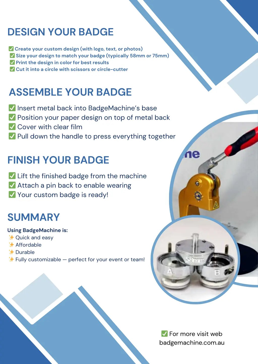 design your badge