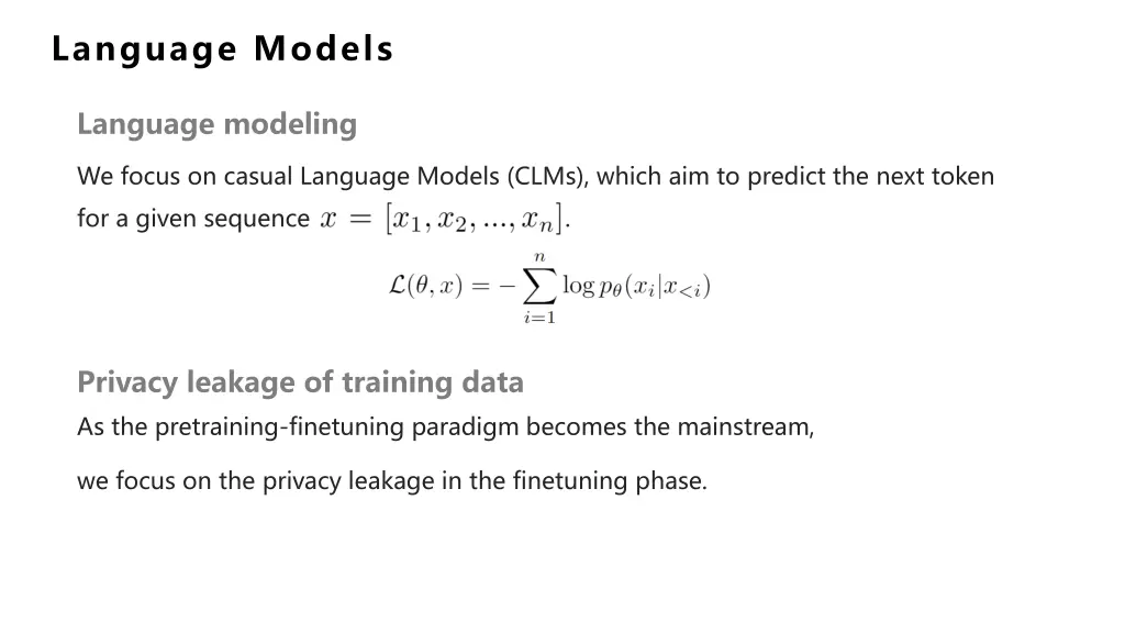 language models