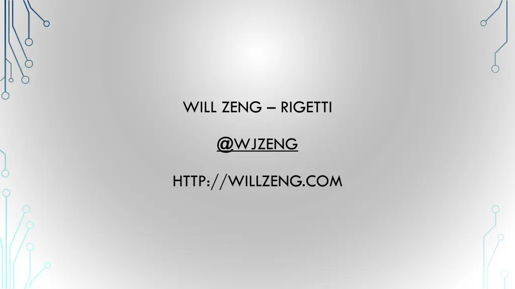 will zeng rigetti