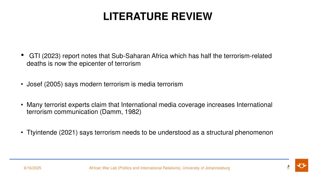 literature review