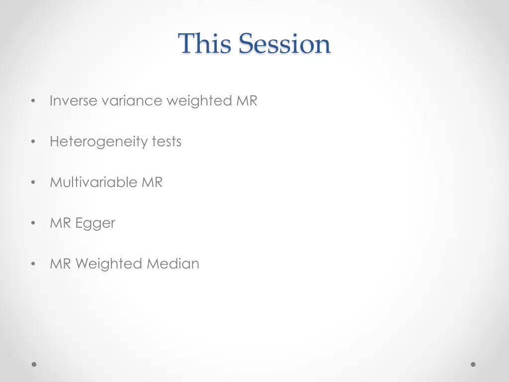 this session