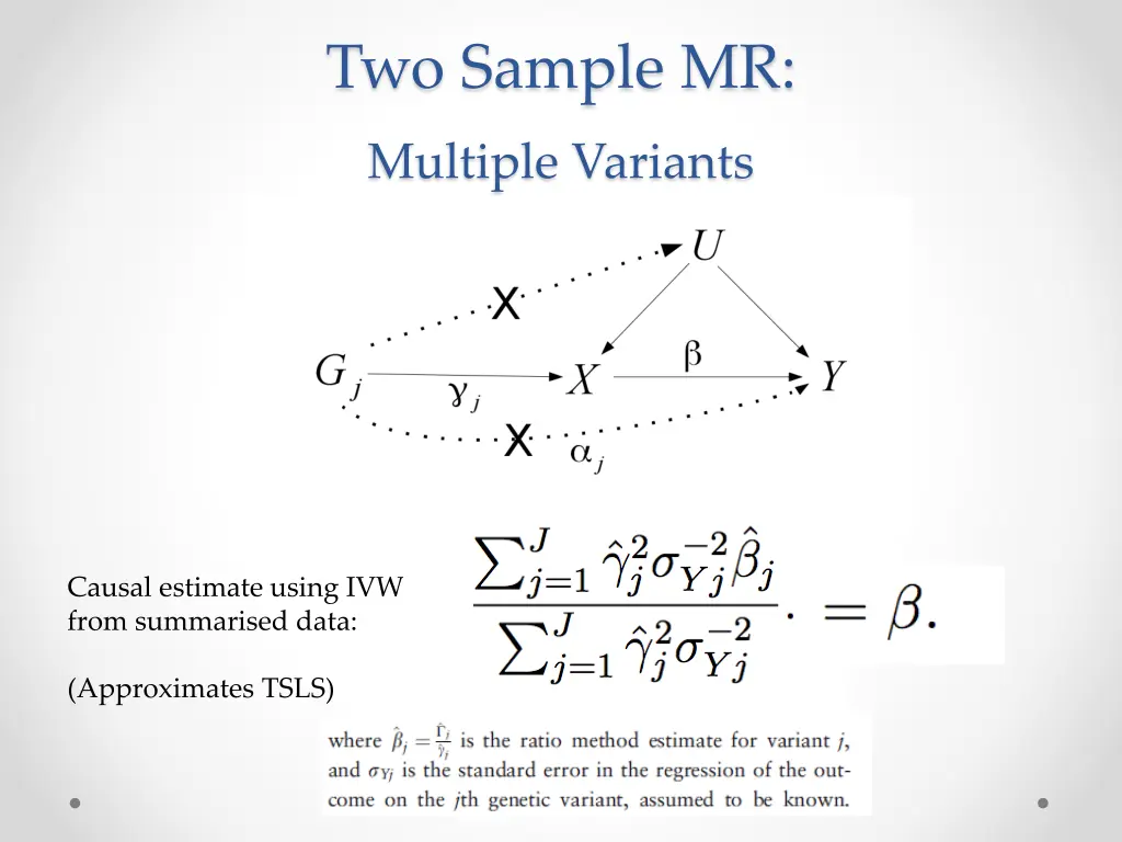 two sample mr 1