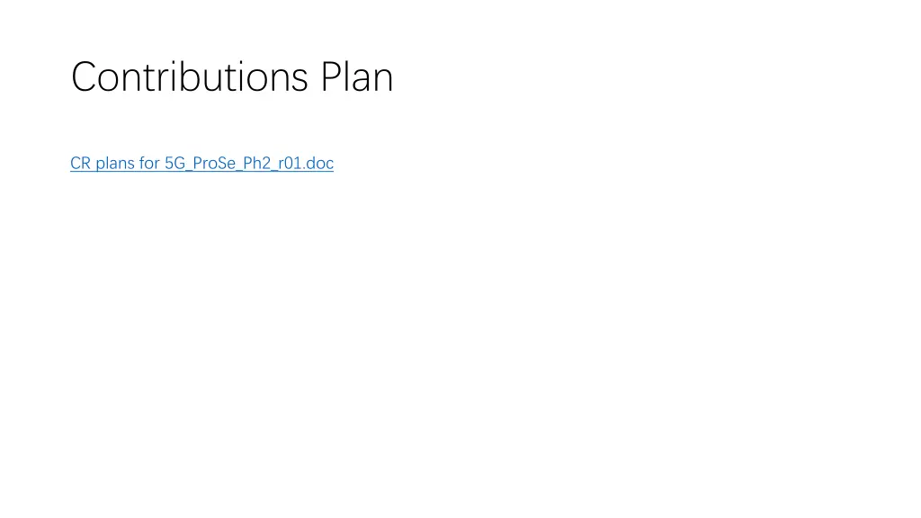 contributions plan