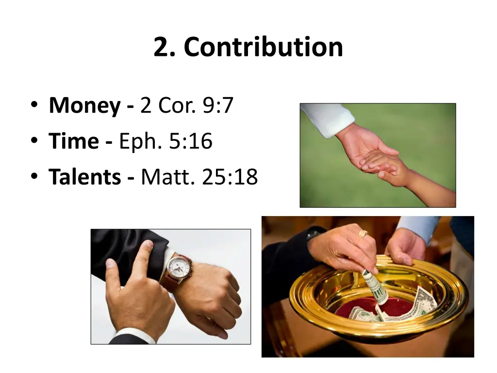 2 contribution