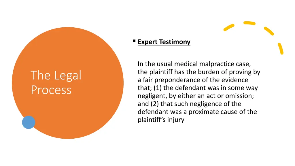 expert testimony