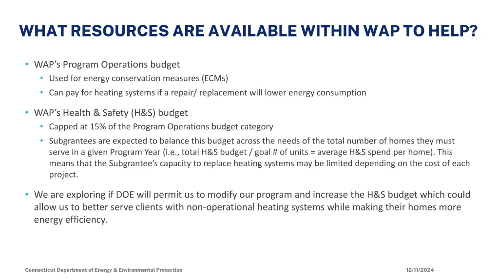 what resources are available within wap to help