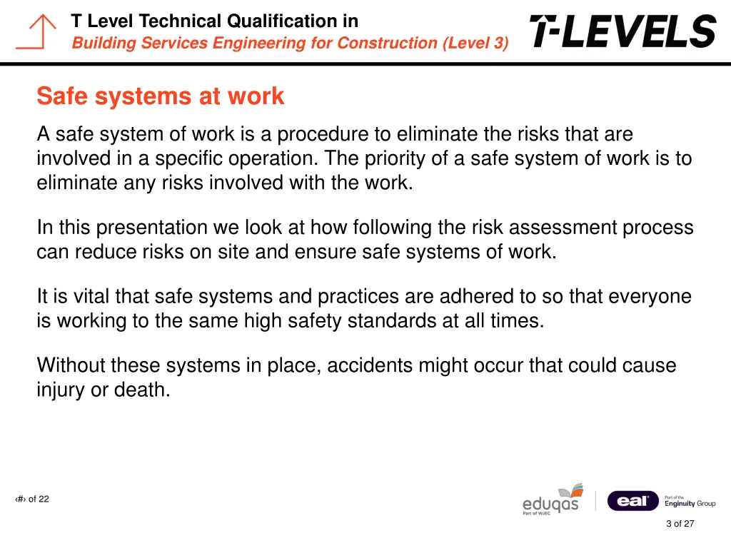 t level technical qualification in building 2