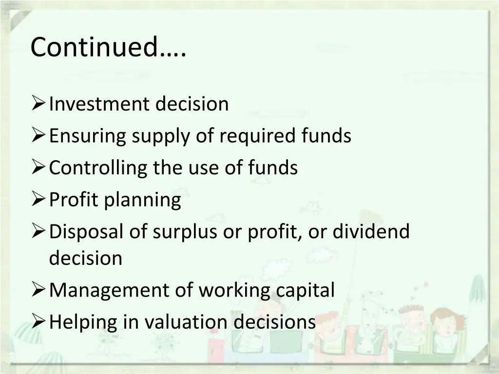 continued 5