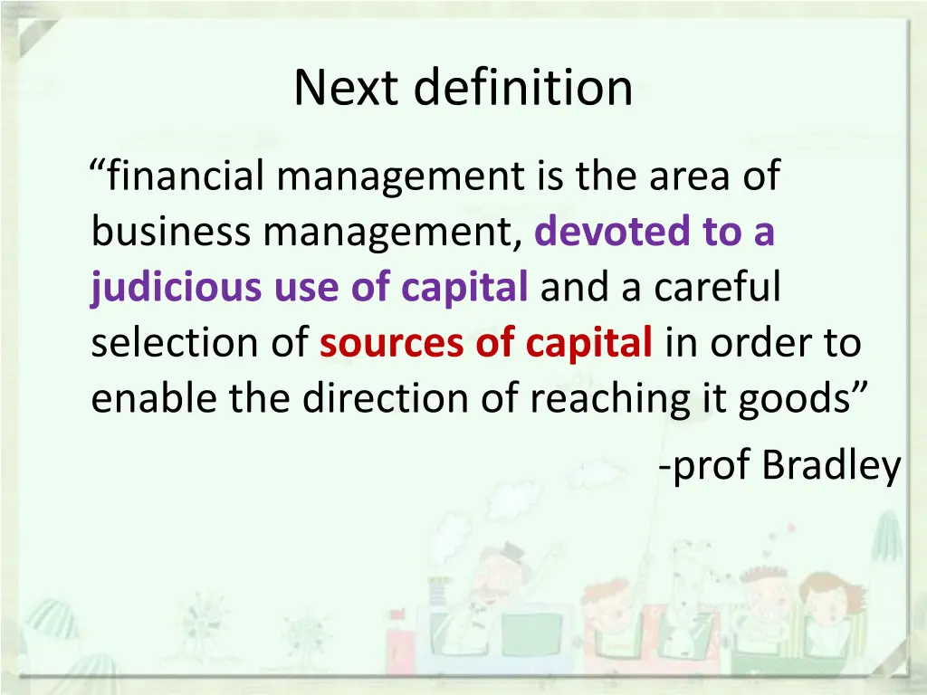 next definition 1