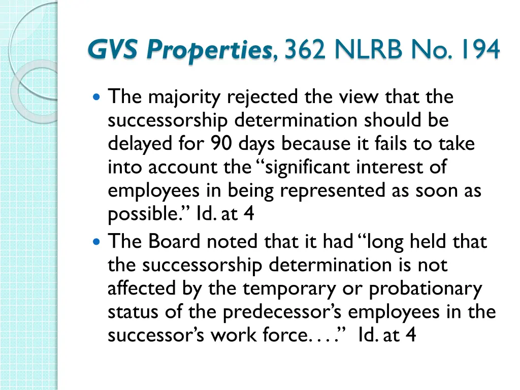gvs properties 362 nlrb no 194 4