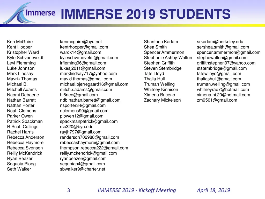 immerse 2019 students 1