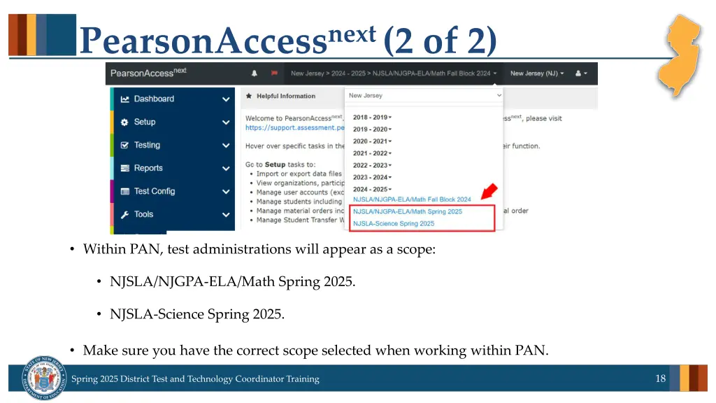 pearsonaccess next 2 of 2