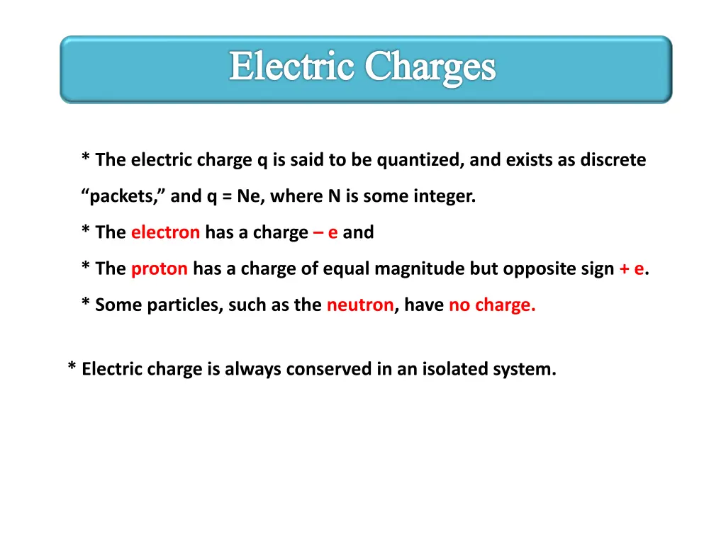 electric charges 1