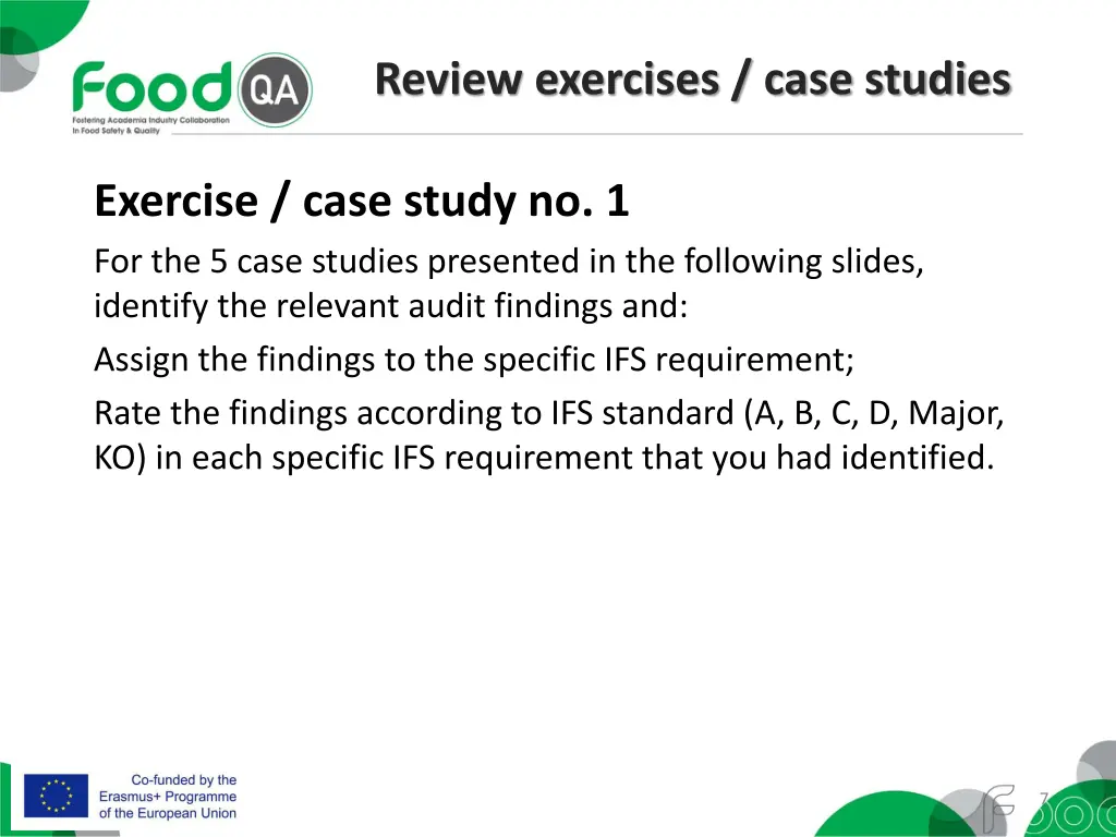 review exercises case studies 2