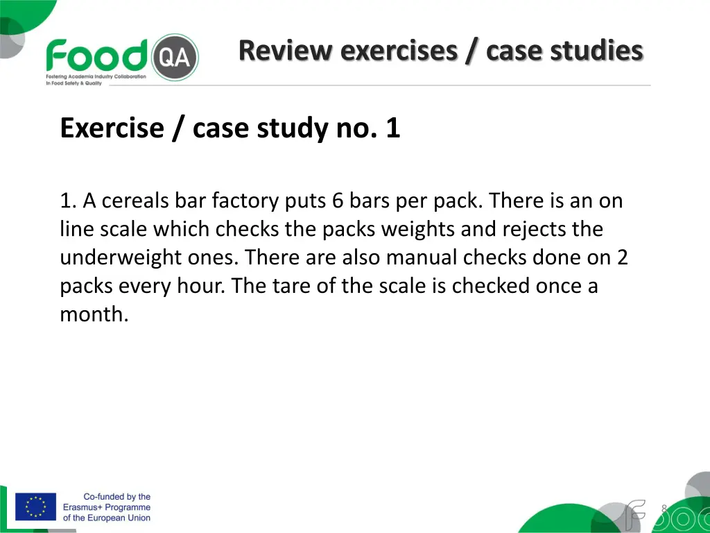 review exercises case studies 3