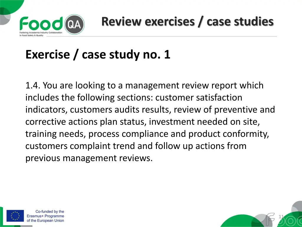 review exercises case studies 6