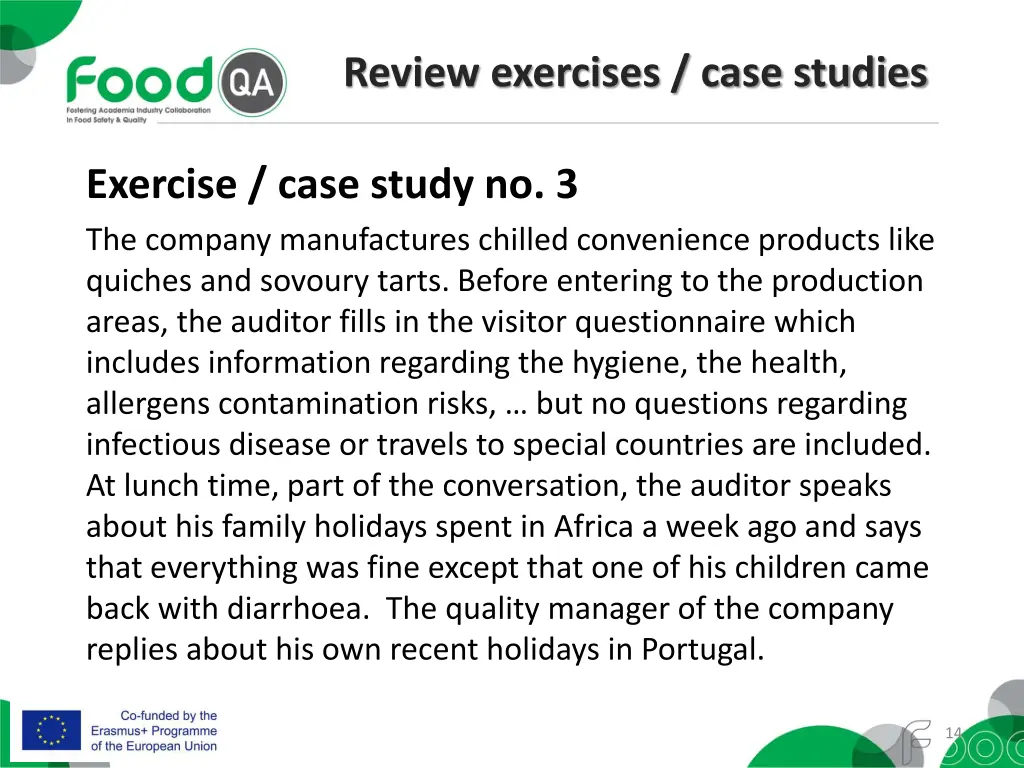 review exercises case studies 9