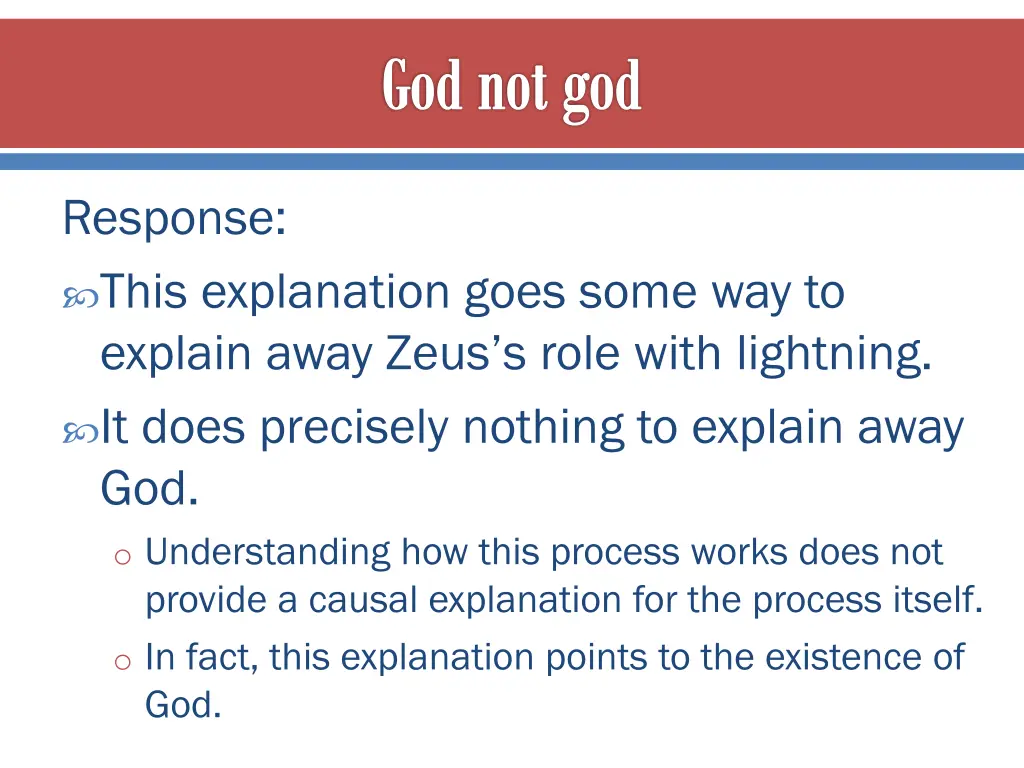 god not god 1