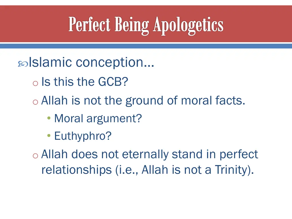 perfect being apologetics 3