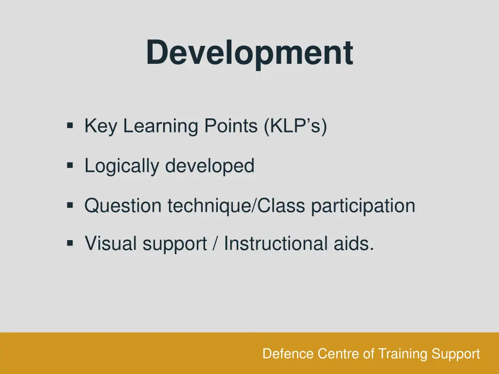 development 1
