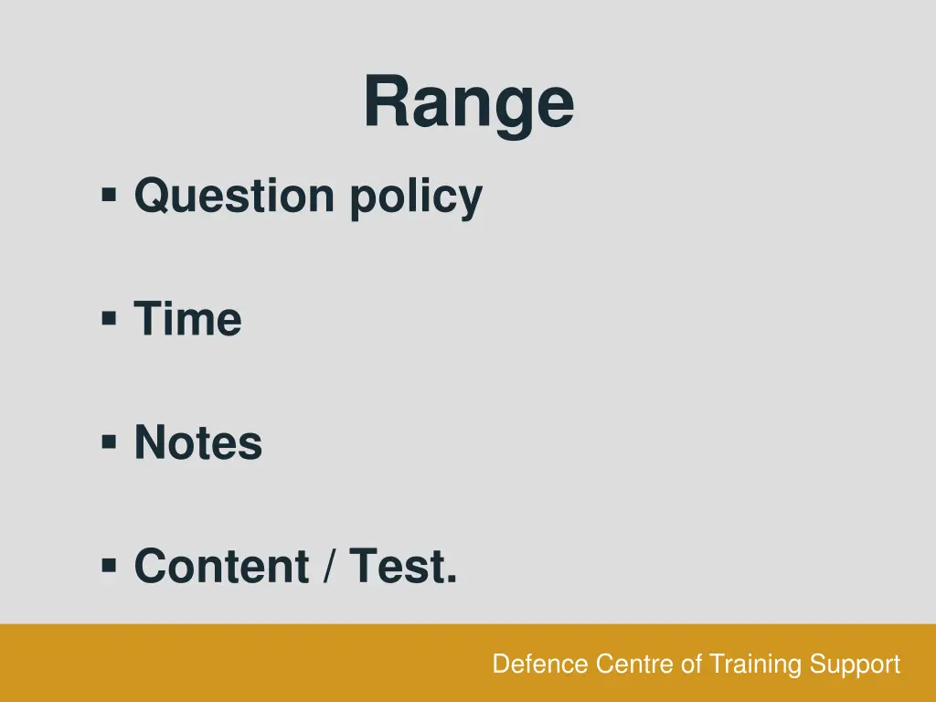 range
