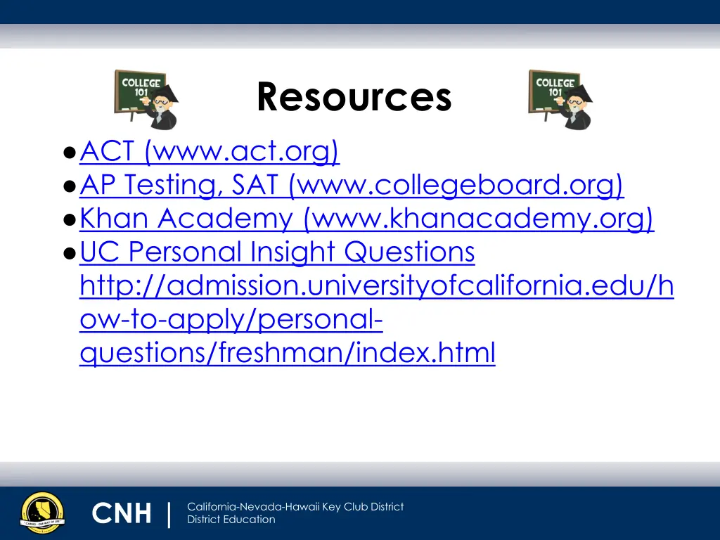 resources