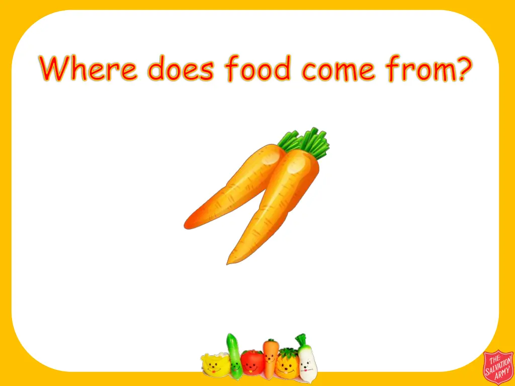 where does food come from