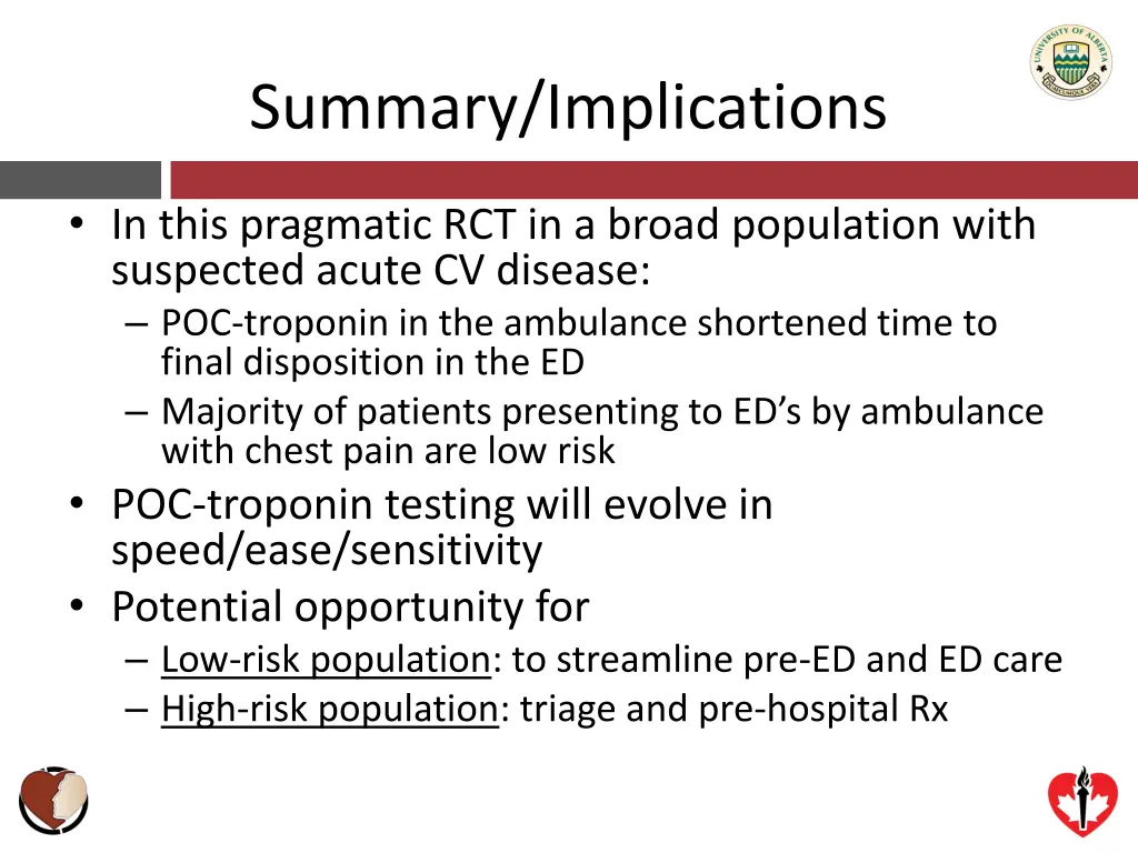 summary implications
