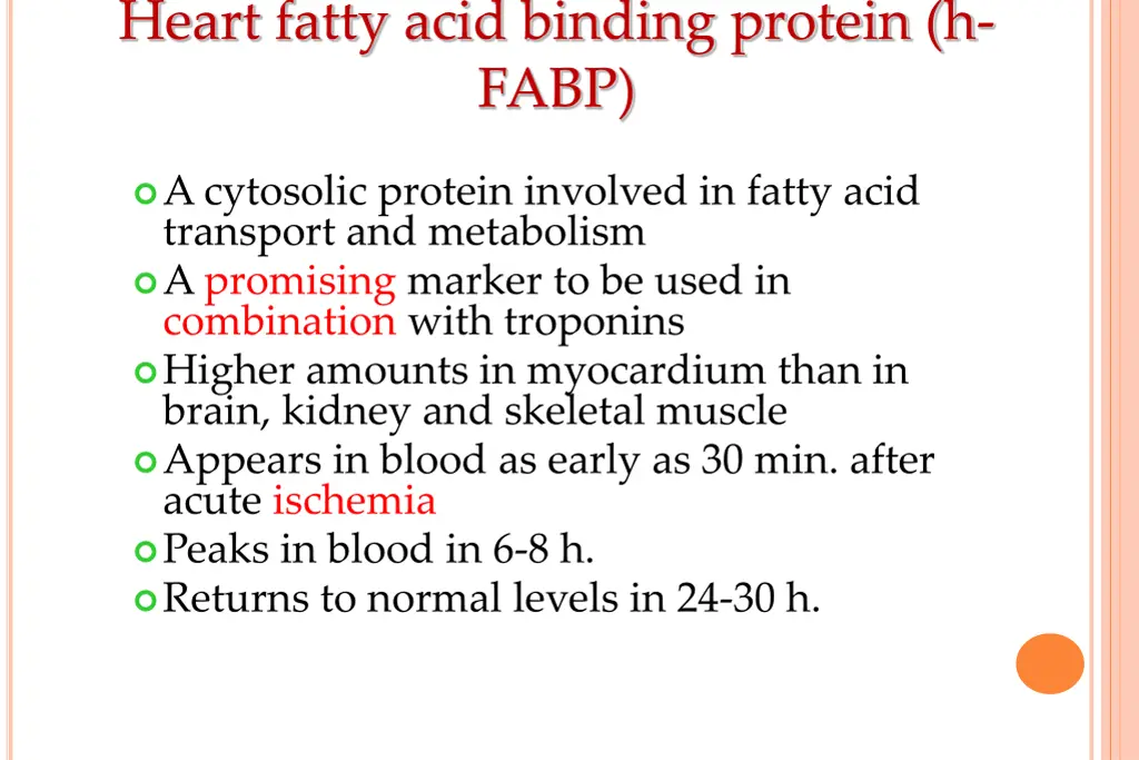 heart fatty acid binding protein h fabp