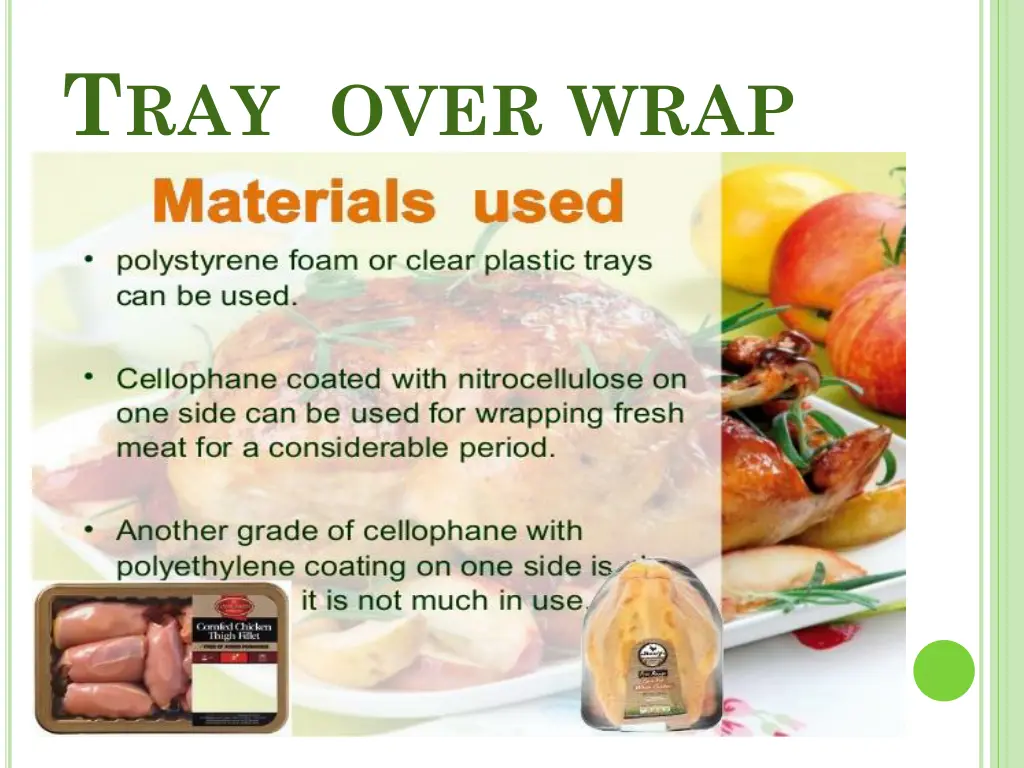 t ray over wrap