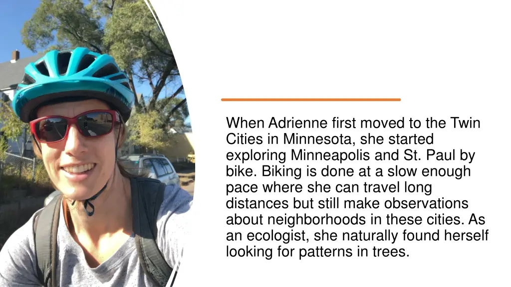 when adrienne first moved to the twin cities
