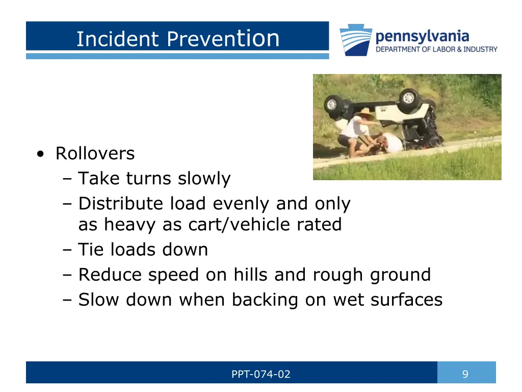 incident preven tion
