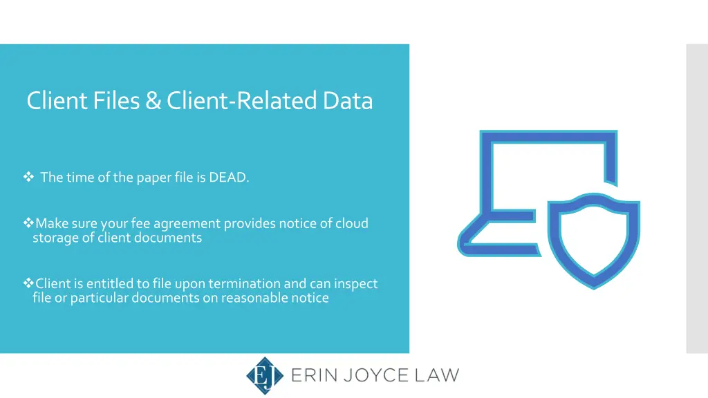 client files client related data