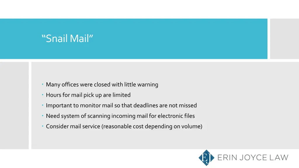 snail mail