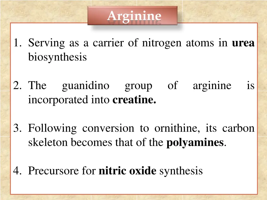 arginine