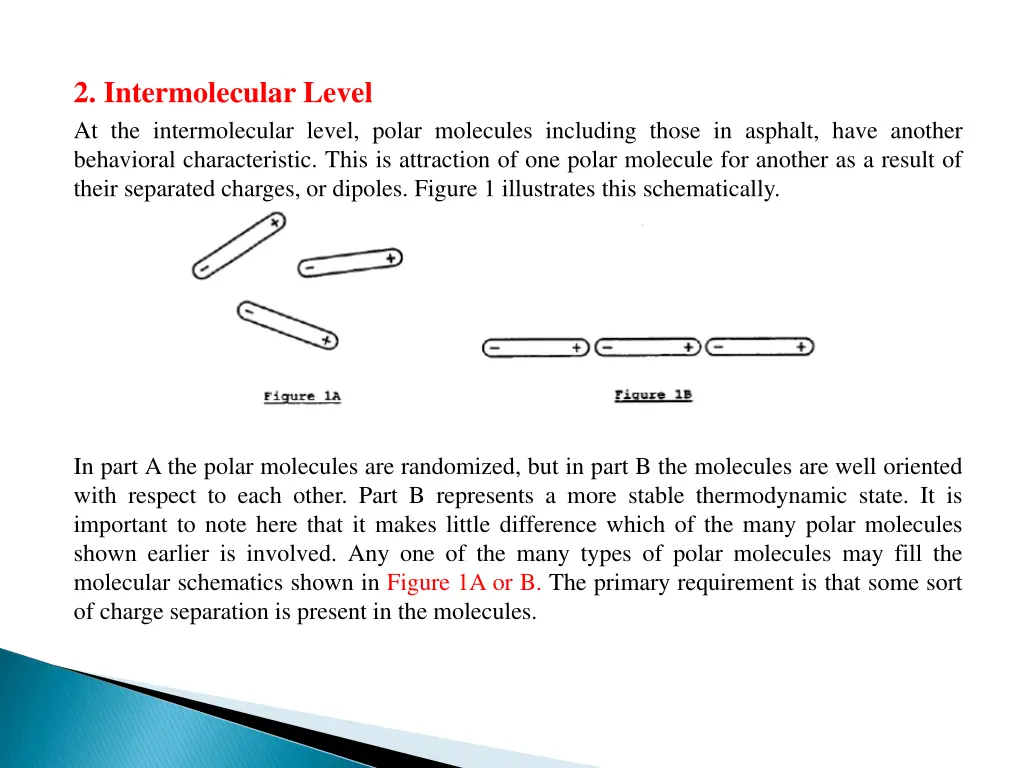 2 intermolecular level at the intermolecular