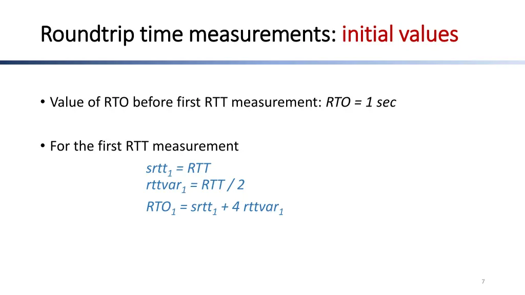 roundtrip time measurements roundtrip time 2